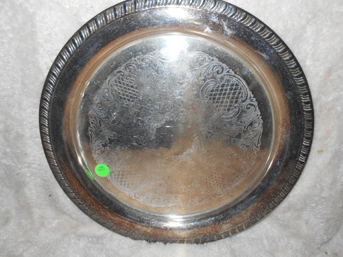 Vintage  Leonard Silverplate Tray (60)