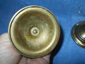 Vintage Brass Small Candle Holders (4)