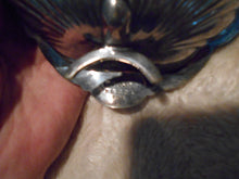 Vintage Silver/Silverplate Clam-Shaped Trinket Box (822)