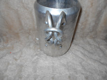 Vintage Hammered Aluminum Pitcher (610)