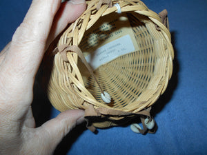 Vintage Blackwalnut - Shirley Gerklin(?) Basket (5) #5e