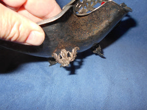 Vintage Lambidis Silverplatte Ornate Bowl (648)