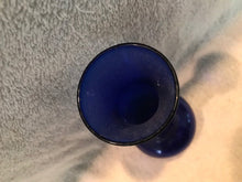 Antique Cobalt Blue Glass Vase  #1121