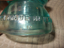 Vintage Aqua Insulator Whitall (707)
