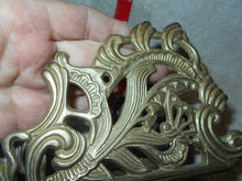 Vintage Solid Brass Nouveau Napkin Holder (39)