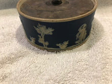 Antique/Vintage Wedgewood & Sterling Silver(?) Trinket Box  #1037