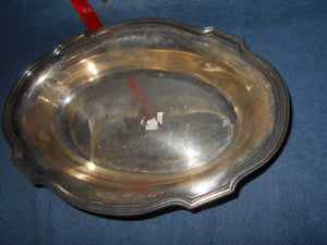 Vintage Silverplate Covered Tray (18 -missing Cover) #617