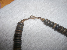 Vintage Brass & Stone Beaded Necklace #8