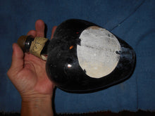 3 Vintage Flask, Heart-Shaped Bottles (118)