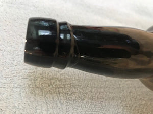 Vintage Dark Amber Beverage Bottle  #831