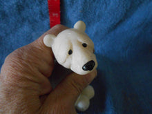 Vintage  Stone Carved Polar Bear #127