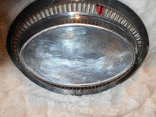 Vintage (44) Silver/Silverplate, Oval, Handled, Tray 13 3/4"L #44