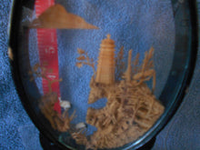Vintage Chinese Bird Visage Diorama (505)