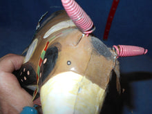 Vintage  Tin, Sculpted and Painted Cow Figure (#4)