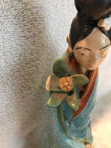 Antique Asian Figures  #1139