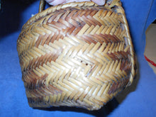 Vintage "Braided Weave" Basket (16) #16e