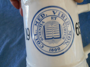 Vintage Large Ceramic Middlebury College Beer Stein 1965 (11)