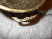 Vintage Heavy, Brass Oval, Hammered Dish (30)