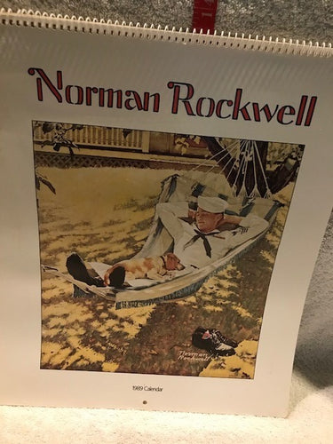 Vintage 1989 Norman Rockwell Calendar (#434)