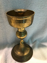 Vintage Brass Shaded Candle Holder (#1)