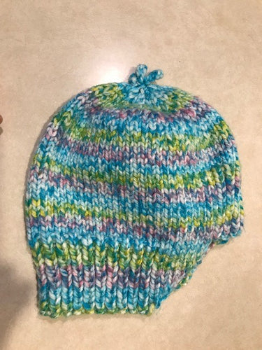 Handmade Toddler Flap/Necky Hat 4T