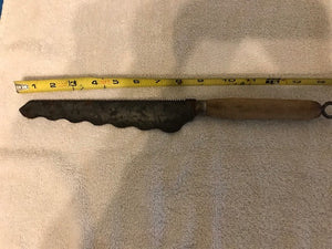 Vintage Wooden Handled Knife (#501)