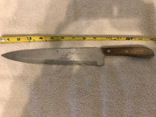 Vintage Stainless Steel & Wooden Handled Knife (#503)