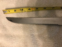 Vintage Stainless Steel Wooden Handled Knife (#505)