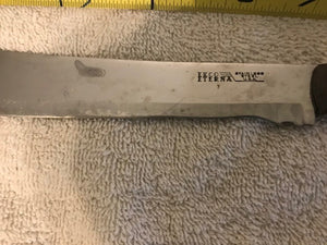 Vintage Stainless Steel Wooden Handled Knife (#506)