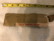 Vintage Wooden Handled Knife In Cardboard Sheath (#507)