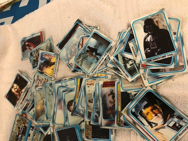 Vintage Set of 105 Star Wars Cards 1977 (#511)