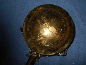 Vintage Brass Gunpowder Container (#8)