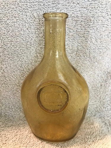 Vintage Light Amber Wheaton Bottle  #813