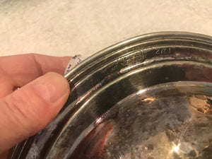 Vintage Continental Silver Co Covered Dish  #1060