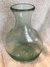 Antique/Vintage Blown Glass Light Greenish Bottle #828