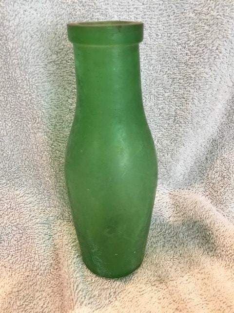 Vintage Neon Green Bottle  #827