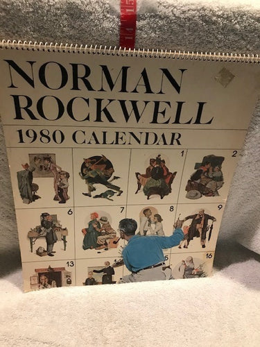 Vintage 1980 Norman Rockwell Calendar (#435)