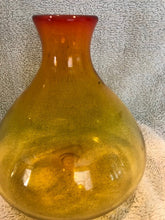 Vintage Yellow & Orange Bottle #809