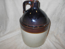 Vintage Large Crockery Whiskey Jug (1)