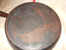 Vintage Cast Iron Or Heavy Metal Large Frying Pan (1)
