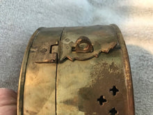 Vintage Brass Handled Cricket Box  #851