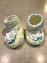 Handmade Infant Booties 6-9 Months