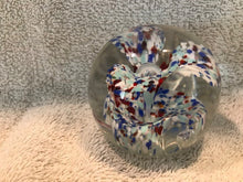 Vintage Mozenski (?) Blown Glass Paper Weight #812