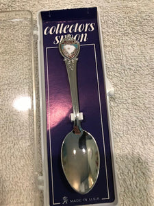 Vintage Souvenir Spoons In Case  (45-55)  #1208-1218