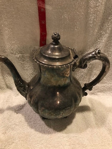 Vintage Rogers Silver Plate Teapot (#466)