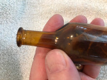 Vintage Mini Amber Bottle #822