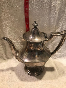 Vintage Rogers Quadruple Plate Teapot (#465)