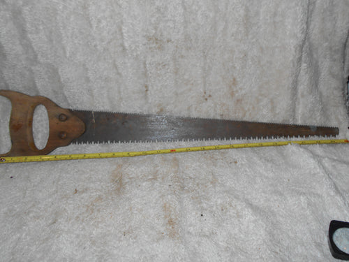 Vintage Double Toothed Saw 24