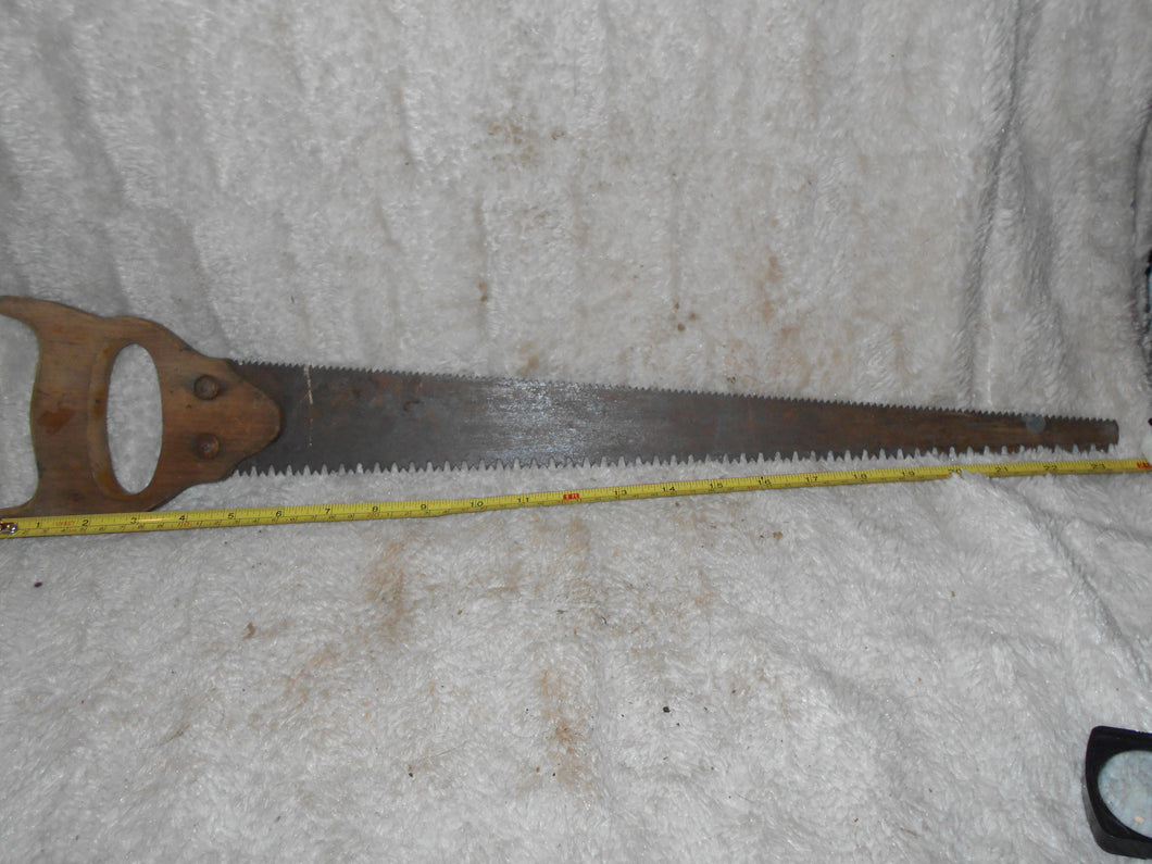 Vintage Double Toothed Saw 24