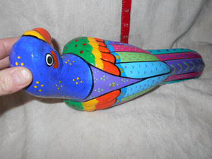 Ceramic Red-Bottomed Parrot #129
